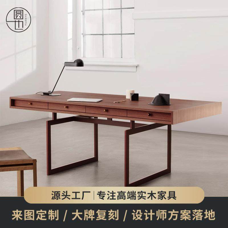 中古简约风书桌设计师家用意式轻奢办公桌极简卧室北欧实木电脑桌,鲜花速递/花卉仿真/绿植园艺,割草机/草坪机,淘宝优惠券,粉丝福利购,淘宝优惠卷