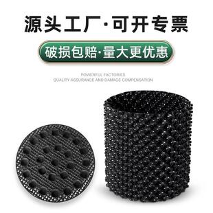 黑色植物控根器植树专用围土栏排水定根器多规格树木控根器阻根板