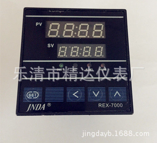 供应rex-7000LL系列智能温控仪继电器触点温控器数显表JNDA精达