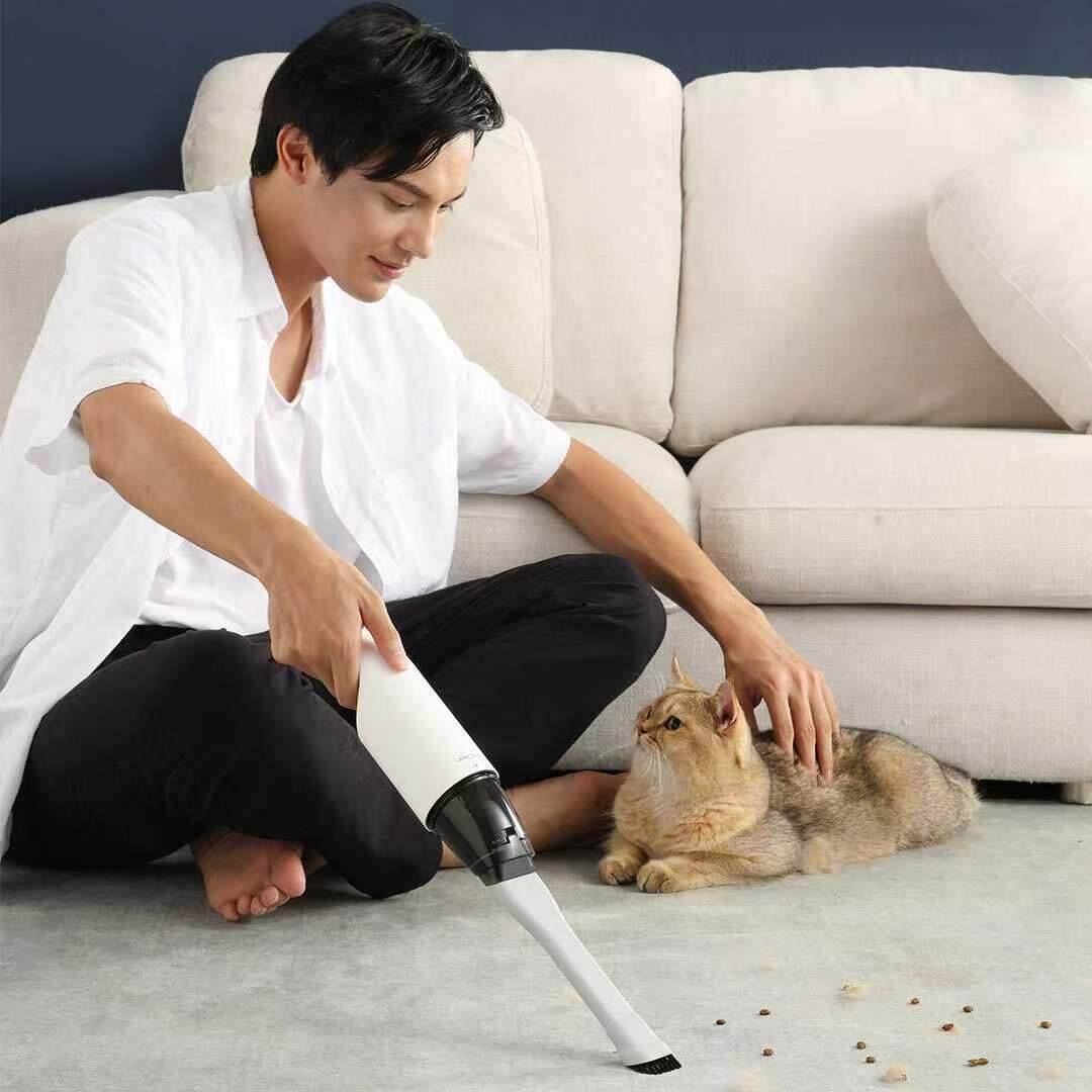 EraClean便携手持吸尘器XC-01人机操作把手设计，一键开启模式