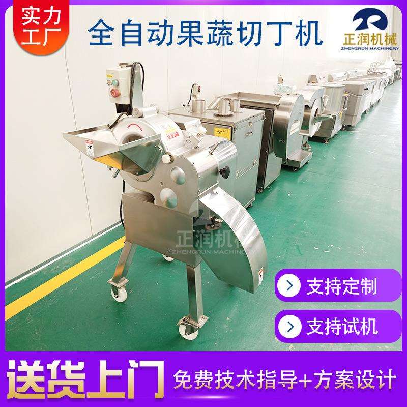 酱菜芥菜切丁机产地白地瓜切丁机商用高速春笋切丁机