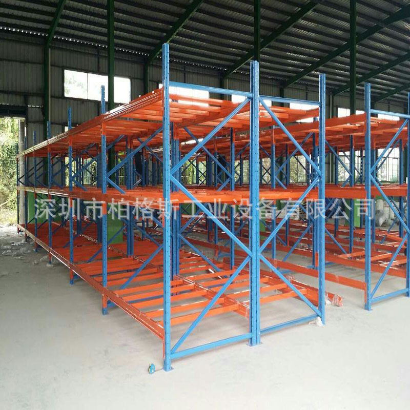 厂家供卡扣货架智能货架铁皮木板货架轻型中型重型仓库货架