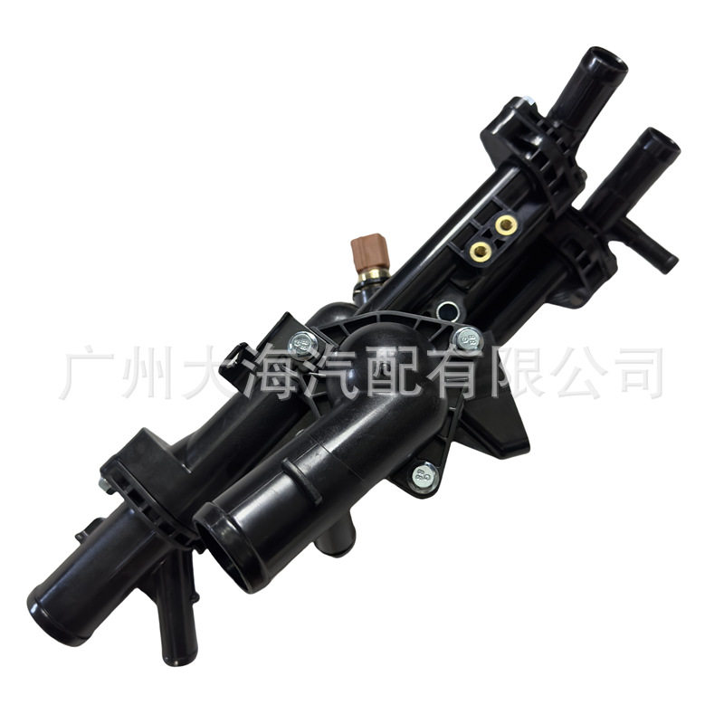 256002G54525600-2G545适用于现代节温器底座三通水管水温感应器