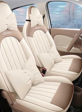 25款第麻四代五菱宏光miniev座四门版专VUD用座四椅套布套季汽车