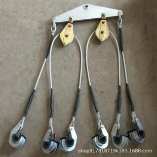 地线提升钩钩六线升多分裂提升器丝绳编STK 2织导线提三线提线钢