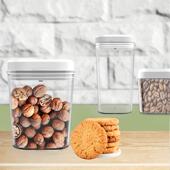 自动97抽真空密封罐物五谷杂粮收纳盒食透明塑储物罐自真动抽空料