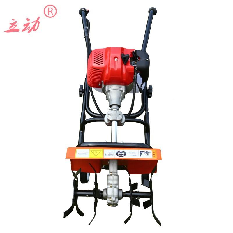 土机小型家用果园除耕地农用松大棚翻土机旋耕机锄机微地耕机891