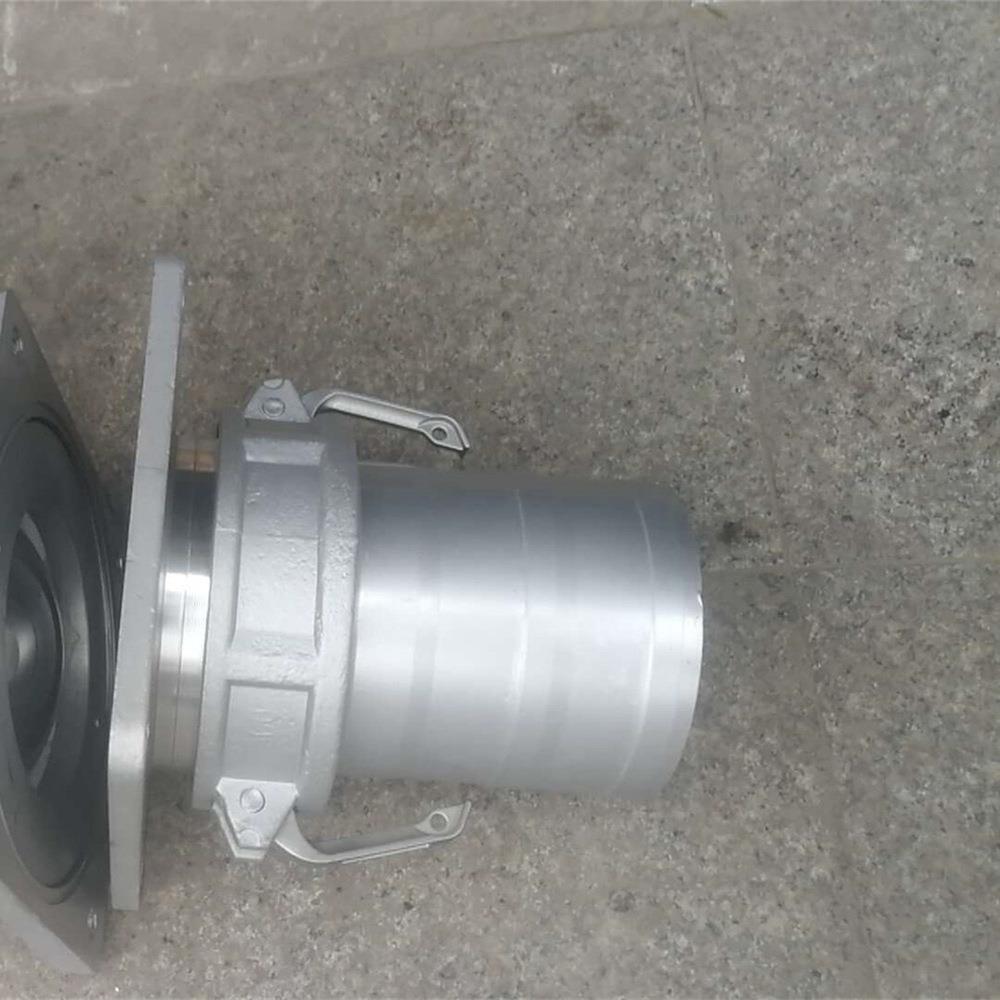 型铝合金快速接头,E6寸DN15阴阳0572端胶插皮管软管接头橡垫圈