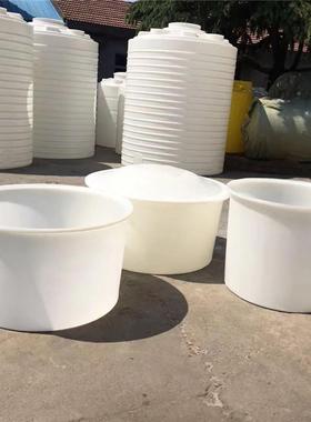 1大RST0敞口牛筋圆桶6000升酱菜发酵养桶4吨200升水产殖塑料圆桶