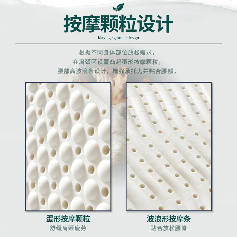 泰国直天然按类垫乳胶FYQ床摩平板榻榻米床垫送内邮外套