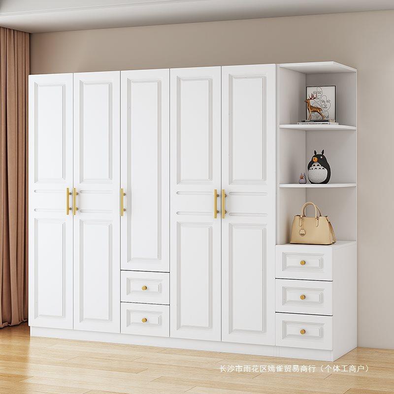 纳实木衣柜家用卧室欧式储物收柜子出租安房全包装小NJV户型儿童