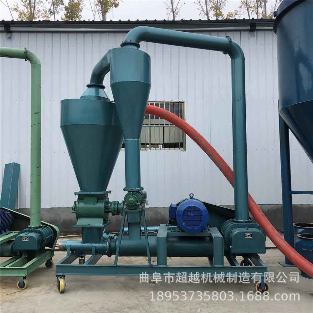 工粉业粒布袋装除尘卸气力输送机0125586散粮自吸式密封管道真空