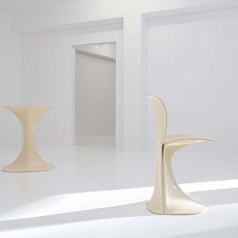 戈曼空约间美学网红造型扶手椅现代尔简设师计20餐椅