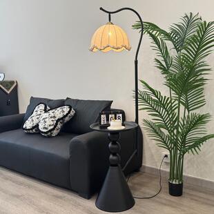 法式复古置卧风落地客厅氛围装饰物边几立式台灯室床头397柜氛围