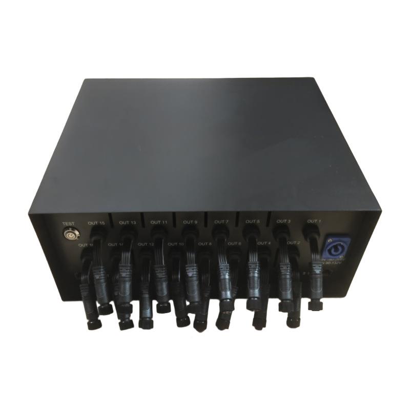 JGD-300W-12号信控制器X诺瓦点整屏分控接收盒子网JXGD-16-格1屏
