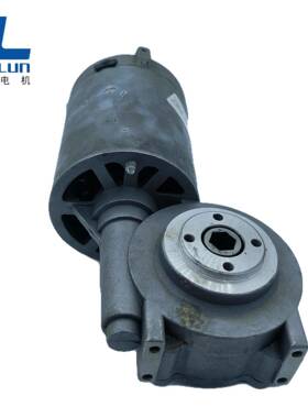 63FEA系列涡轴马达蜗轮蜗杆减速电双机直流马达可调速1轮2V/24V