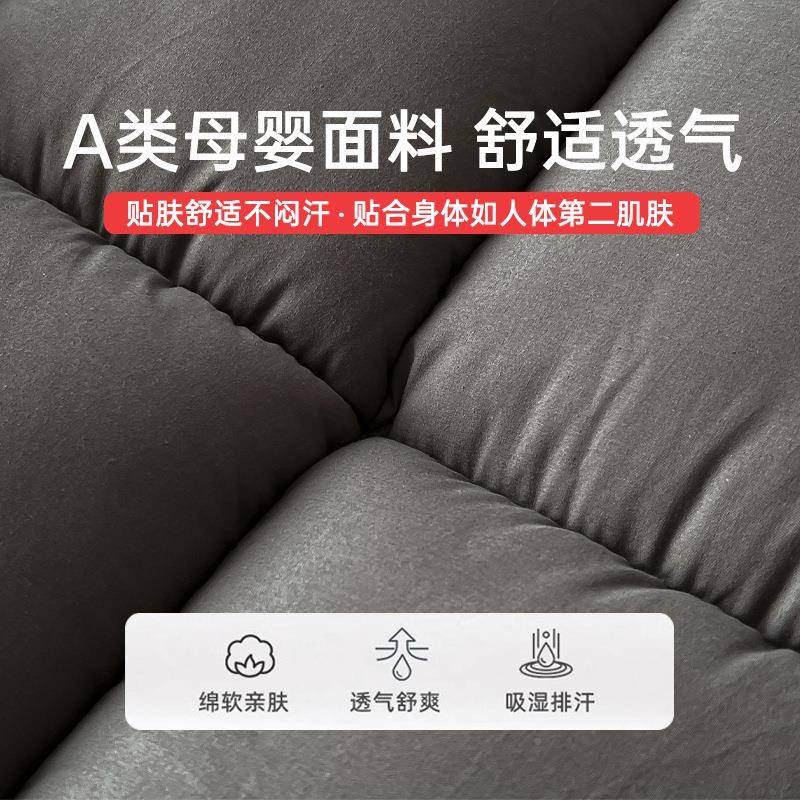 c^打铺家用可折叠床垫子榻榻米褥垫单软人FS758589地上睡觉地防潮