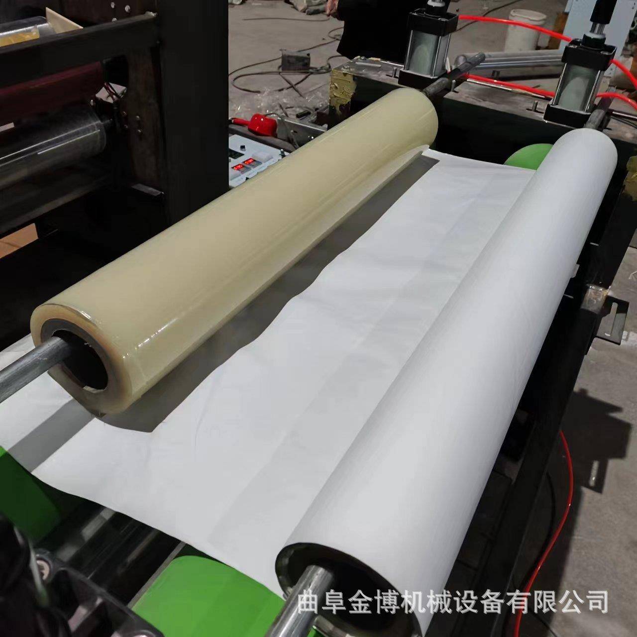 自带胶铝箔泡沫辊板复合机面加筒压合热卷对卷三xv1·3A层复合双