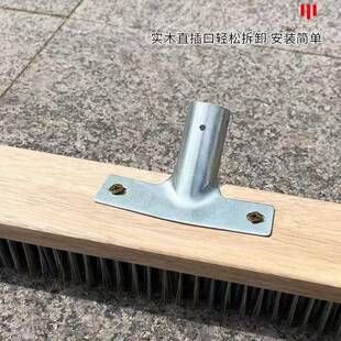 地刷硬毛地板刷不锈钢丝地刷清洁水泥地清洗除青苔洗车
