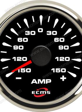 ECH防水螺纹安装车用船用工程机械设备指针电流表±150A