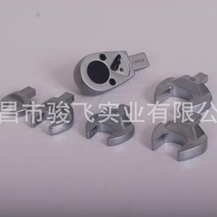 江西经销欧田牌扭力扳手可插式开口头14*18规格8-46MM