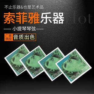 供应绿美人小提琴琴弦多种型号小提琴配件提琴弦乐器配件
