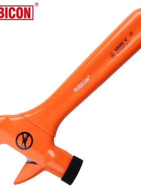 罗宾汉RFV-008高压绝缘活动扳手VDE1000V电工活动扳手8英寸200mm