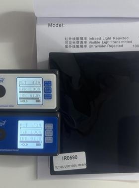 汽车太阳膜纳米陶瓷高隔热VLT5%深黑膜隔热膜防爆防晒膜