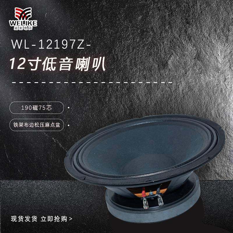 12寸铁架190磁75芯户外舞台专业演出广场舞KTV喇叭扬声器