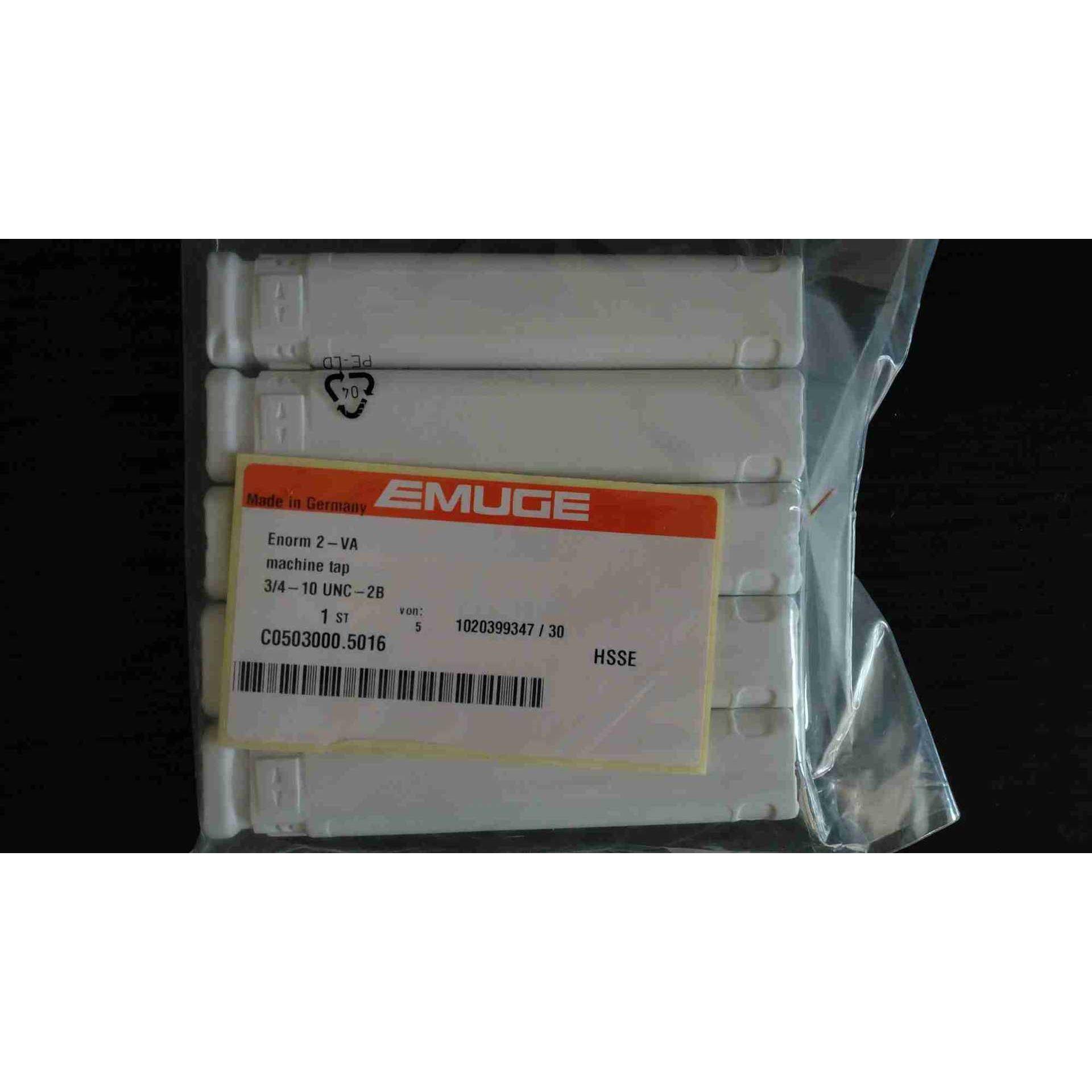 德国EMUGE不锈钢用美制螺旋丝锥UNC3/4-10C0503000.5016