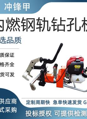 手持式螺栓轨道钻机NGZ-31小型电动轨道钻孔机内燃钢轨打孔机