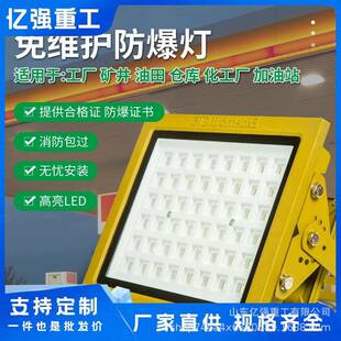 LED库房灯LED防爆投光灯100W200W煤矿加油站化工厂防爆泛光灯