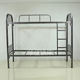 宿舍双层铁架床上下铺铁艺床50型圆管学生寝室铁床单人高低架子床