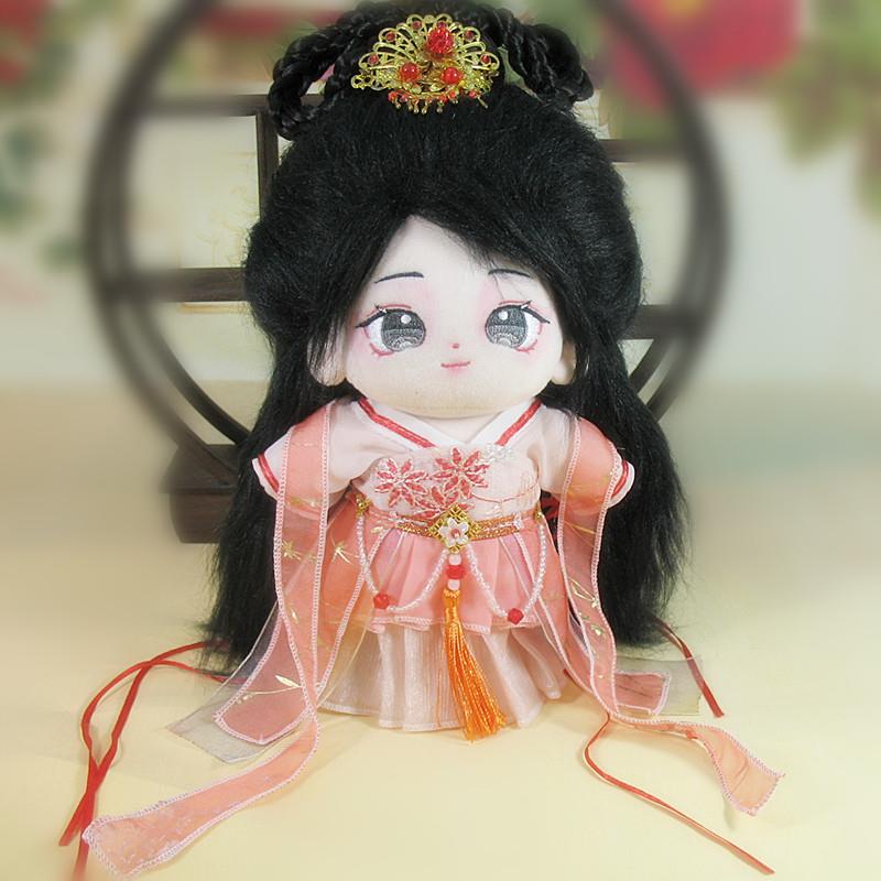 新品优惠30/15/20厘米棉花娃娃古风娃娃衣服仙女甜美古装娃衣套装