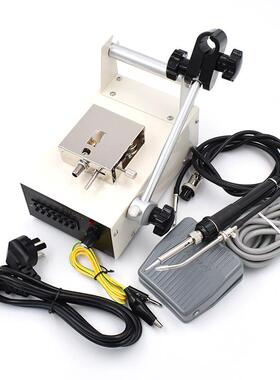 德佰龙自动焊锡机脚踏出锡机75CCMW+温焊台3手动送锡电恒烙铁375B