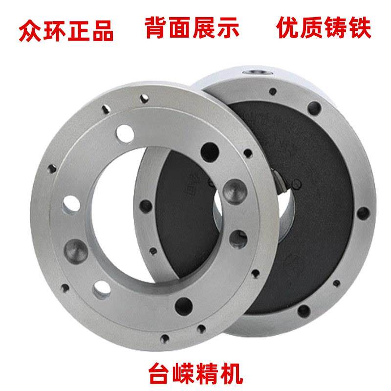 ROE众环卡盘K1床100自定心短锥卡盘数控机法兰盘A6数控车2床2三爪
