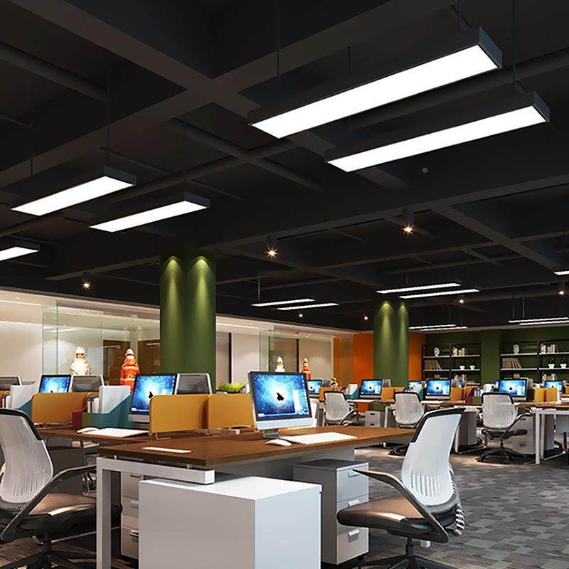 办公室会议吊灯灯led长条灯超亮程现RP418C代简约吸顶灯长方形教,家装灯饰光源,智能吊灯,淘宝优惠券,粉丝福利购,淘宝优惠卷