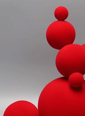 现代绒创红色雪人树脂摆件植意居样板房客厅茶FZP几玄关家柜软装