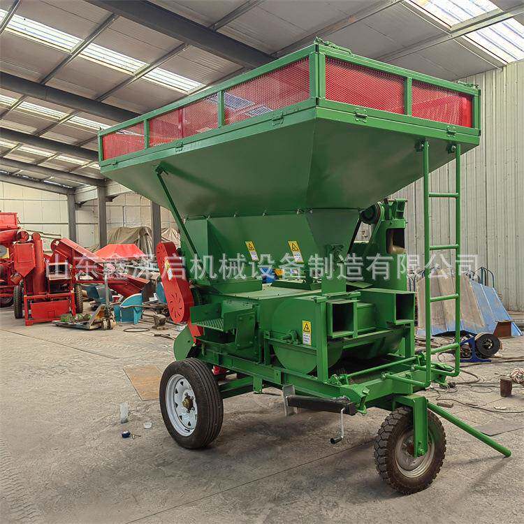 大机型铲车柴油苞米打JTF粒机全自米动柴油脱机玉打粒打棒粒子机