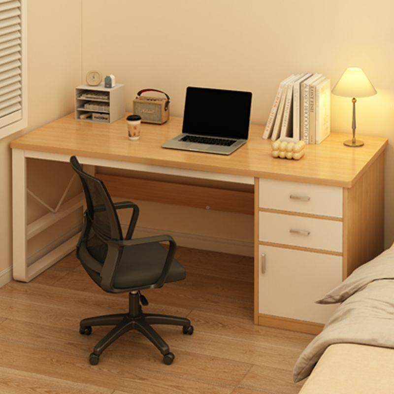 电脑桌台式家用卧室学生学习写字桌简易出子租屋书带桌抽屉办NFT,包装,电子元器件包装,淘宝优惠券,粉丝福利购,淘宝优惠卷