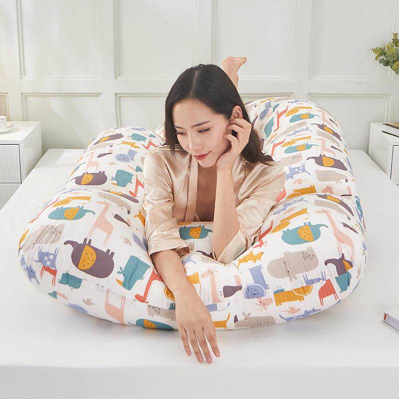 托厂孕妇枕头护AQG腰侧家睡枕多功能孕妇侧卧枕腹睡枕孕期觉抱枕