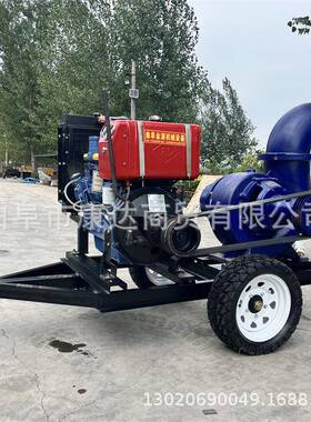柴油移动车款水泵建筑抽水VGJ水机拖拉机输出拖轴带1排2寸汽油抽