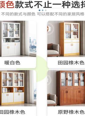 书家架落KUZ地用多层放书本架桌门面收纳置物架简易靠墙带防书尘