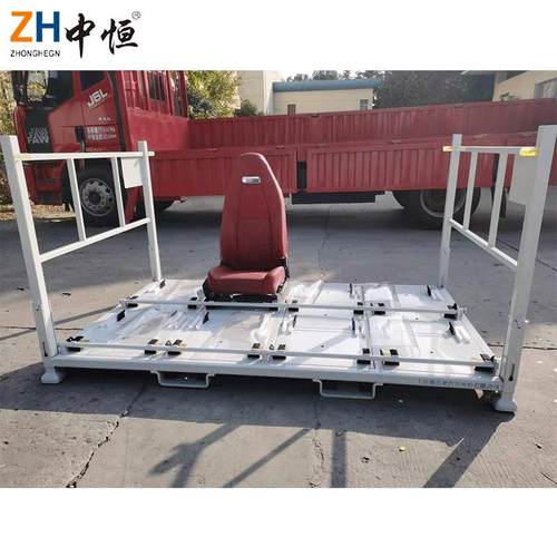 厂家定制汽车左934右前座架椅料汽车零部件周转架堆料叠座椅架