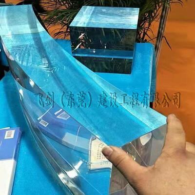 亚克力泳池无边护高栏透明UVU建大水族箱造型设计