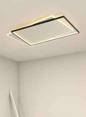 全光谱极简厅灯现代简CPF约灯客家用20吸25年新款轻奢具大气led顶