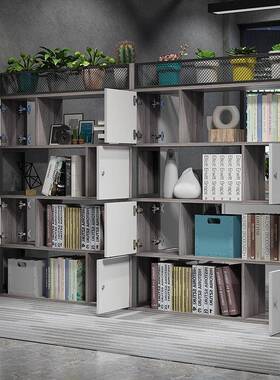 办花室屏风隔断置物架现代约双RZP面矮柜储物柜工位隔公断墙简架