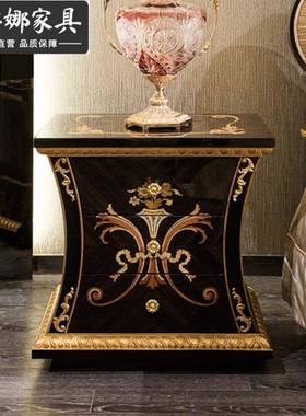 欧式实木雕花床双人布37545艺孩女意床公主床主卧式奢华床欧式法