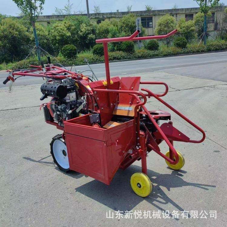 棒手拖SRE拉机前置玉米割台手扶扶玉米机收获单行掰子机