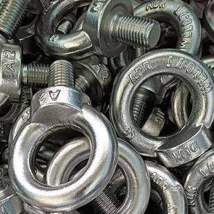 家直销厂高强度重吊环D67IN580 不锈钢吊承环螺丝吊环螺钉M100×6